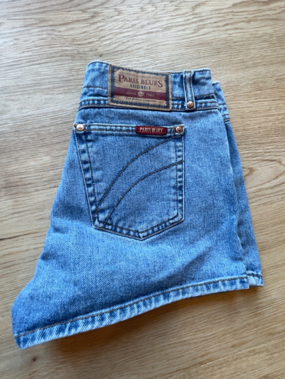 Paris Blues Vintage 90’s Blue Denim Shorts - Women